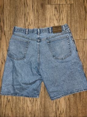 Wrangler Silver Edition  Men's Light Wash Blue Denim Shorts Size 36